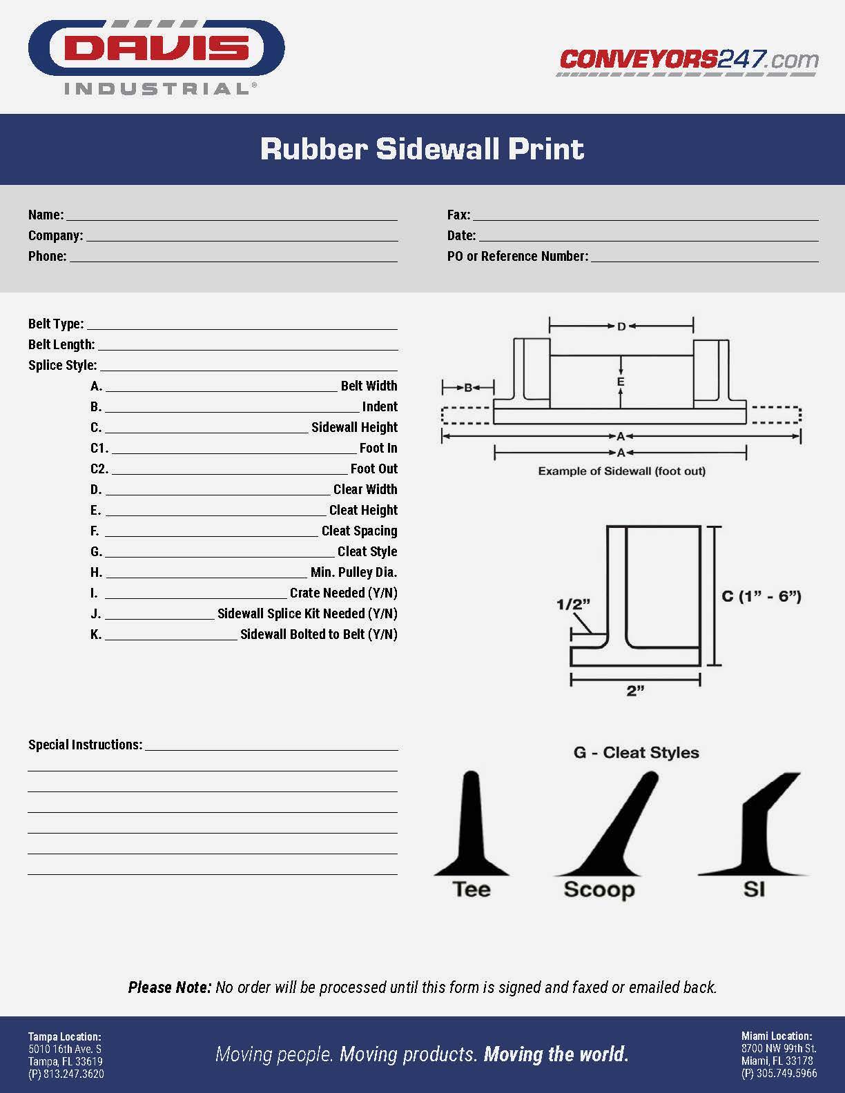 Davis_Rubber Sidewall Print_Form
